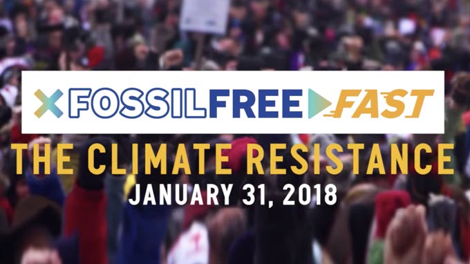 Fossil Free Fast Event